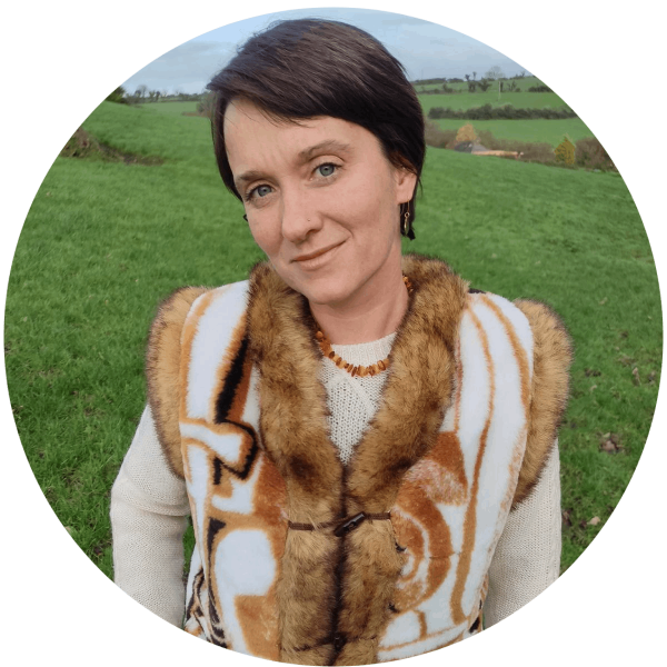 Sheepskin Lady sheep skin to buy Klaudyna Mos